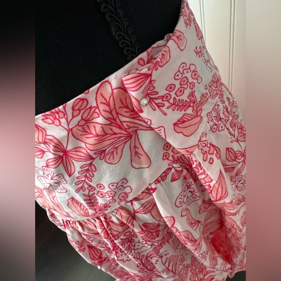 NWT Abound Drop Waist Pink Dandy Scroll Miniskirt ~ Large 🌸 - Picture 4 of 8